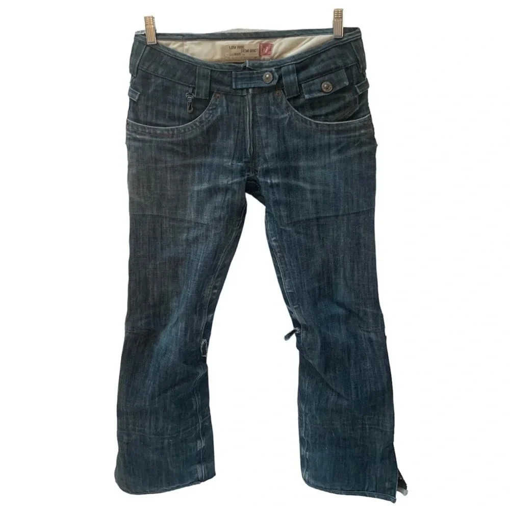 Levi’s x 686 Denim Insulated Snow Pants Ski Snowboarding Limited Edition 30